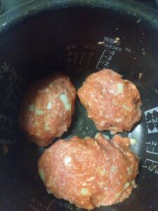 杉並区、永福町、西永福、久我山、明大前、料理、レシピ、炊飯器、煮込みハンバーグ、整骨院、永福東京のへそ整骨院